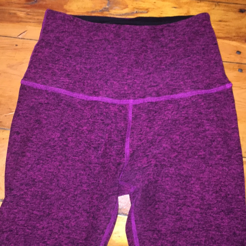 Beyond Yoga Spacedye Purple High Waist Size M!